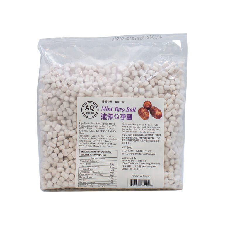 Mini Taro Ball A Delightful Frozen Treat with Authentic Taro Flavor