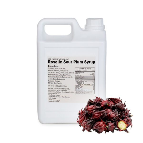 Roselle Plum Syrup