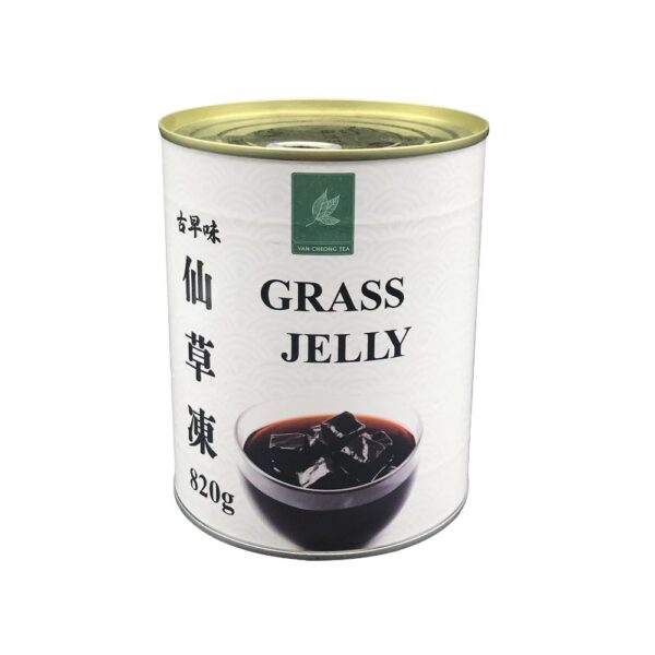 Grass Jelly Can 820g/Can  ( Ready to eat)